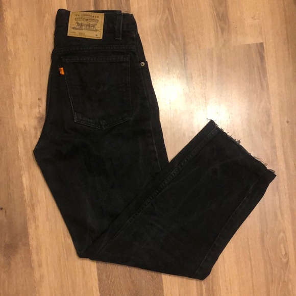 Orange tab loose fit Levi’s jeans - Picture 2 of 9